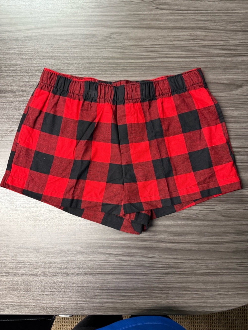 Women’s Red and Black Buffalo Plaid Shorts